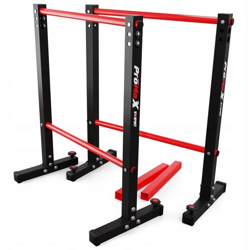 Poręcze stacjonarne do pompek treningowe do ćwiczeń mięśni brzucha na Arena.pl