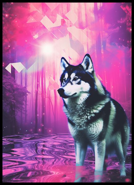 Plakat 50x70cm Wilczy Duch zdjęcie 2