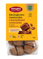 Ciastka Z KawaŁkami Czekolady Bezglutenowe BIO 100 g - Zemanka