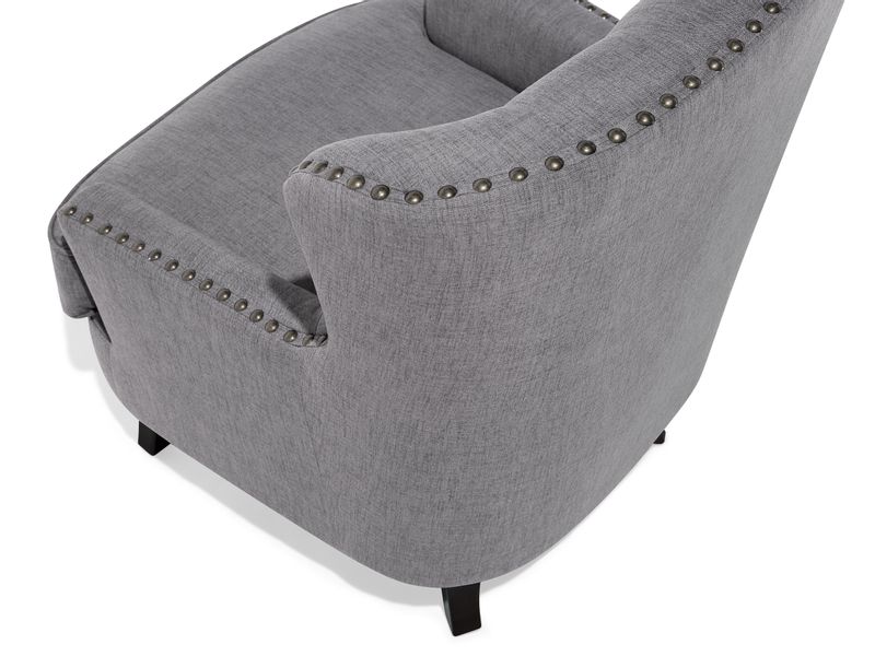 Fotel jasnoszary VIBORG II zdjęcie 9