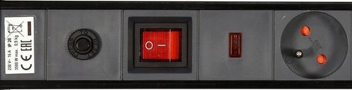 PRZEDŁUŻACZ LISTWA ZASILAJĄCA 3 METROWA PRZECIWPRZEPIĘCIOWA 6 GNIAZD STHOR na Arena.pl