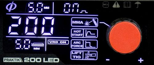 spawarka inwertorowa praktik 200 led synergy - bw prak200le na Arena.pl