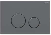 Przycisk spłukujący do stelaża Geberit Delta Sigma Gun Metal cichy super