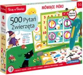 Mówiące pióro 500 pytań zwierzęta Clementoni