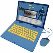Dwujęzyczny laptop edukacyjny komputer dla dzieci Lexibook Batman pol/ang