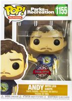 funko pop! tv parks & recreation andy 1155 second edition