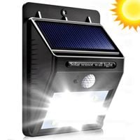 Lampa solarna 20 LED z czujnikiem ruchu zmierzchu Lampka słoneczna o ścianę
