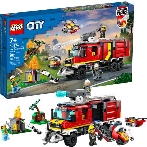 LEGO City Terenowy pojazd straży pożarnej 60374 zestaw ratunkowy na Arena.pl