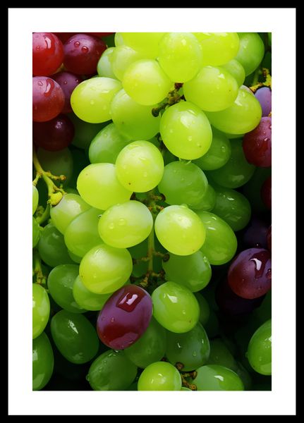 Plakat 30x45cm Winogronowy Kalejdoskop zdjęcie 3