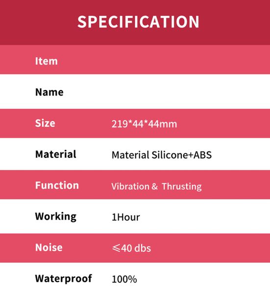 Jackal Red 9 Vibration Function zdjęcie 12