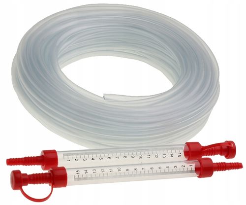 POZIOMICA POZIOMNICA WODNA Z WĘŻEM WĘŻOWA SZLAUFWAGA 20m DREL na Arena.pl