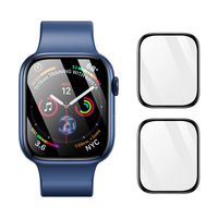 DUX DUCIS protektor PMMA z ramką do Apple Watch 10 42 mm czarne