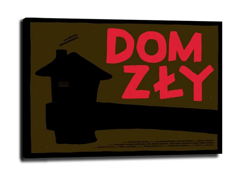 Dom Zły - obraz na płótnie 100x70 cm zdjęcie 1