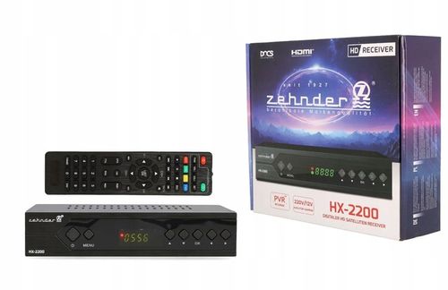Tuner satelitarny FTA HD DVB-S2 ZEHNDER HX-2200 ASTRA na Arena.pl