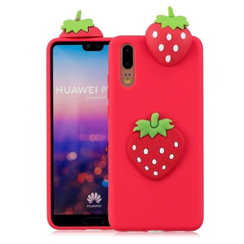 Etui 3D Huawei P20 Truskawka na Arena.pl