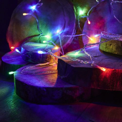 Lampki LED łańcuch 10m 100LED z pilotem na Arena.pl