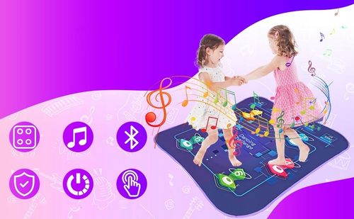 MATA DO TAŃCZENIA MUZYCZNA TANECZNA DLA DZIECI GRA INTERAKTYWNA TAŃCA ZABAW na Arena.pl