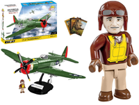 KLOCKI COBI 5737 SAMOLOT MYŚLIWSKI P-47 THUNDERBOLT