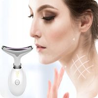 MASAŻER SONICZNY DO UJĘDRNIANIA TWARZY I SZYI ULTRADŹWIĘKOWY EMS LIFTING