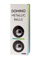 domino metallic balls -chrome black