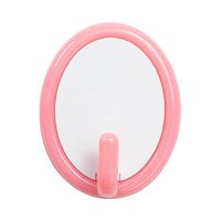 Mały wieszak plastikowy do sublimacji - różowy owal