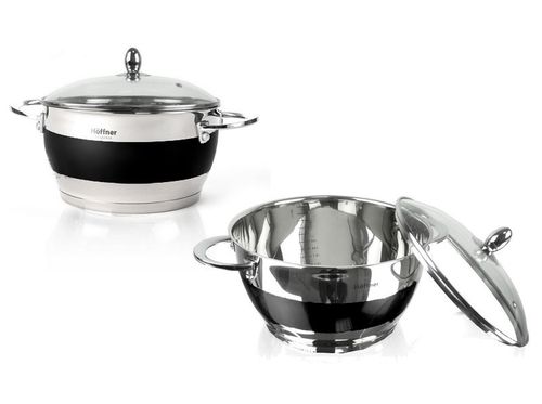 GARNKI HOFFNER ELEGANCE BLACK 12 ELE. [HF-9969-BK] na Arena.pl