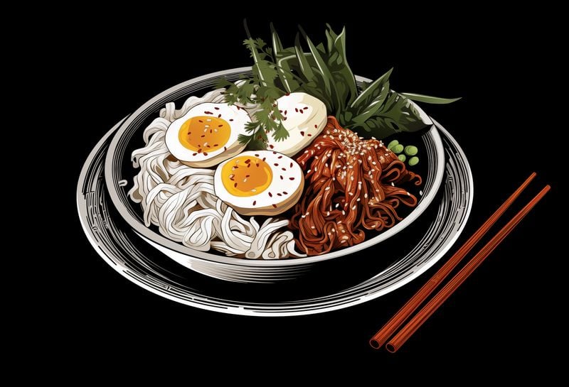 Plakat 45x30cm Ramen w Sztuce zdjęcie 2