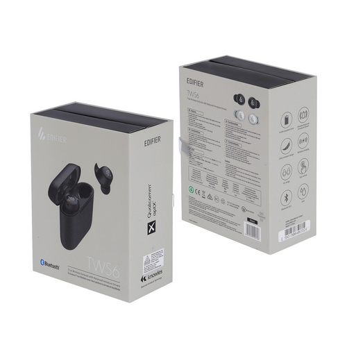 SŁUCHAWKI EDIFIER TWS6 TRUE WIRELESS BLUETOOTH na Arena.pl