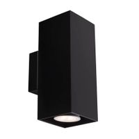 LAMPA ścienna KOBE 4441 Shilo metalowa OPRAWA prostokątna kinkiet czarny