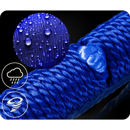 Huśtawka bocianie gniazdo SWINGO 95 cm niebiesko-czerwona na Arena.pl