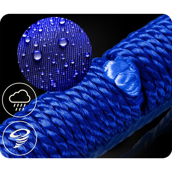 Huśtawka bocianie gniazdo SWINGO 95 cm niebiesko-czerwona zdjęcie 5