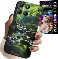 ETUI DO MOTOROLA MOTO G15 - LAS RZEKA STRUMIEŃ PRZYRODA WIDOKI