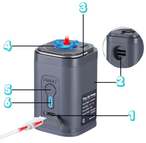 pompka elektryczna 107c4-4700 black na Arena.pl