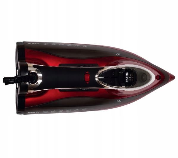 Żelazko parowe RAVEN EZ003X 3000W Blokada kapania Czerwone zdjęcie 3