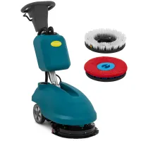 szorowarka akumulatorowa do czyszczenia podłóg 35 cm 15 l 160 obr./min