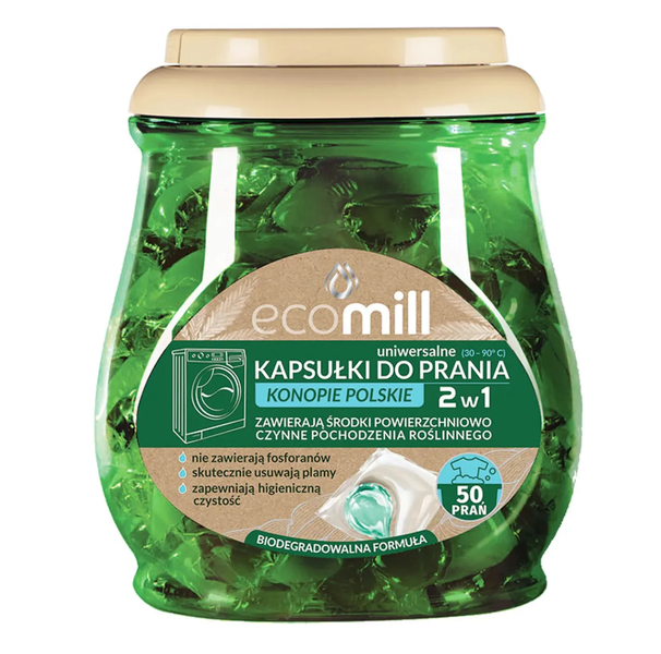 Kapsułki do prania - ECOMILL - 50 szt. zdjęcie 1
