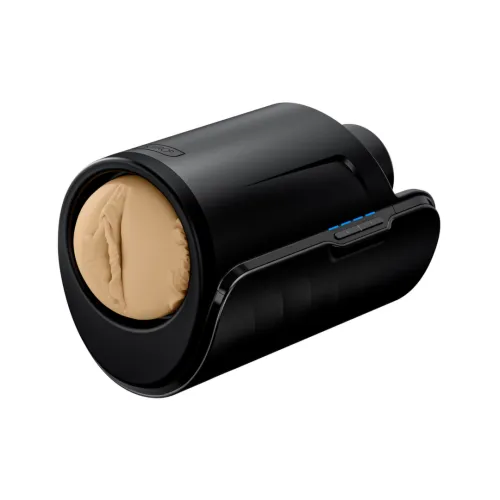 kiiroo feel victoria june black - model anatomiczny z teksturą wewnętrzną na Arena.pl