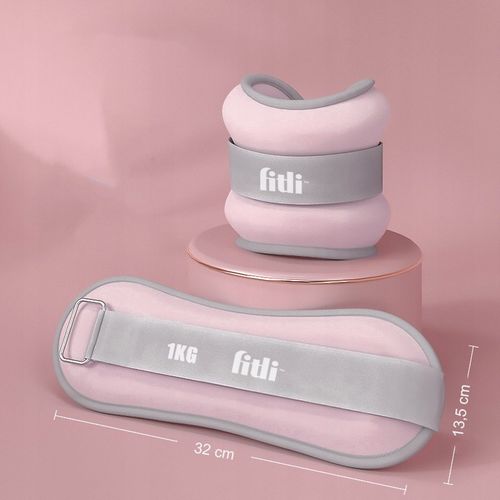 OBCIĄŻNIKI NA KOSTKI RĘCE 1 KG CIEŻARKI NA NOGI NADGARSTKI 2x 1KG na Arena.pl