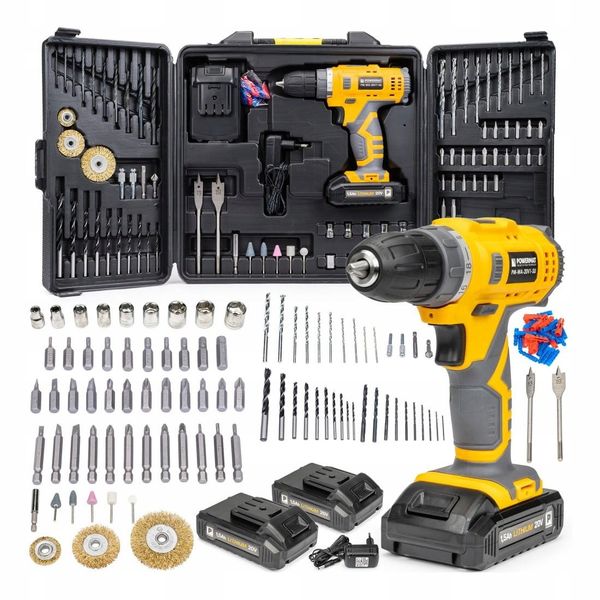 WKRĘTARKA akumulatorowa wiertarka 92 ele zdjęcie 1