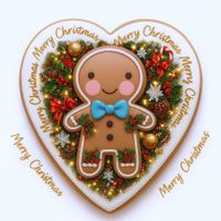 CIASTKO LUKROWANE MAMIK FAMILY SŁODZIAK ROZ.XL SERCE RĘCZNIE ROBIONE