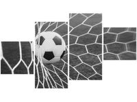 90CM 160 OBRAZ 4 ELEM PIŁKA BRAMCE ŚCIENNY