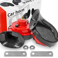 Fanfara klakson sygnał dźwiękowy 12V komplet 2szt.