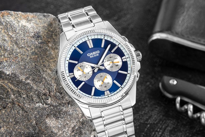 zegarek męski casio mtp-1375d-2a1vdf + box zdjęcie 5