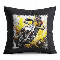 PODUSZKA CZARNA PREZENT - MOTOR MOTOCYKL MOTOCROSS