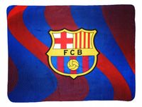 Koc FC Barcelona 120x150 - Polarowy, Lewandowski, Idealny jako Narzuta