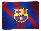 Koc FC Barcelona 120x150 - Polarowy, Lewandowski, Idealny jako Narzuta