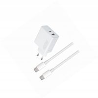 Szybka ładowarka 45W z długim kablem 2m 2 wejścia do Xiaomi Mi 11 Pro