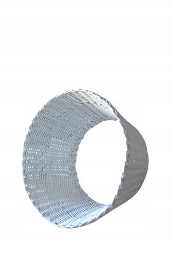 OSŁONA NA STOJAK POD CHIONKĘ WIKLINOWA FI 80 cm , KOSZ POD CHOINKĘ BIAŁY na Arena.pl