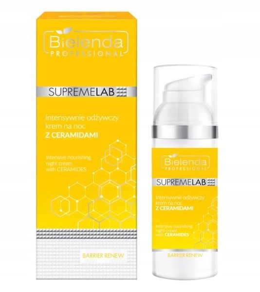BIELENDA SupremeLab Barrier KREM NA NOC z ceramidami 50ml zdjęcie 1