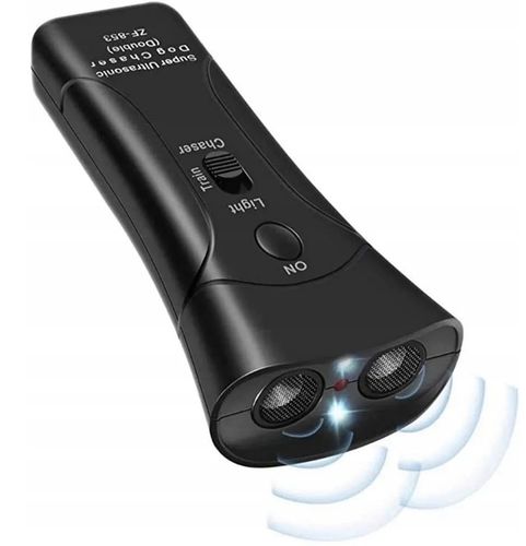 Odstraszacz Psów Ultradźwiękowy Głośny Mocny 130dB MP036 3w1 LED na Arena.pl